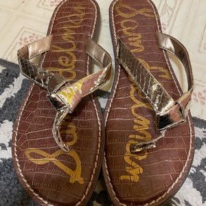 Sam edelman sandals flip flops in the style Giles. Womens size 8.5.